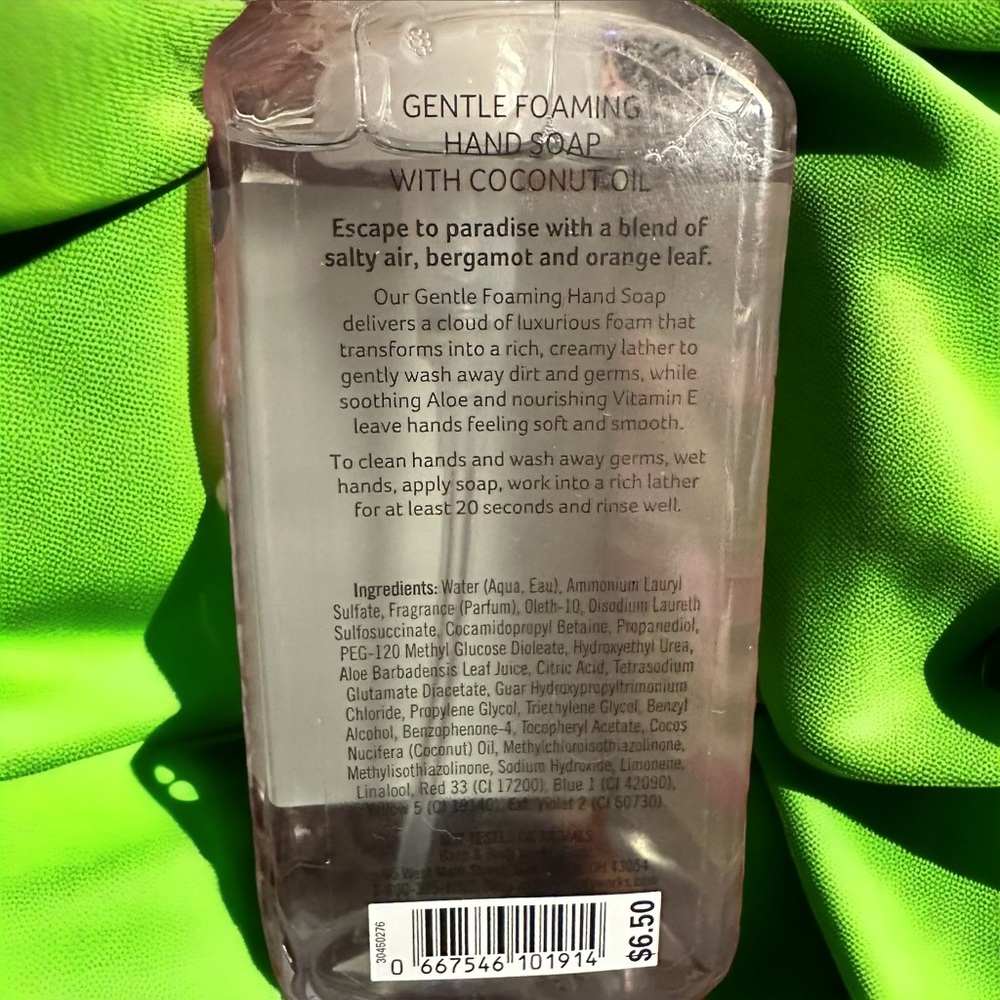 NEW Bath and Body Works Salted Bergamot Gentle Foaming Hand Soap - Picture 3 of 3
